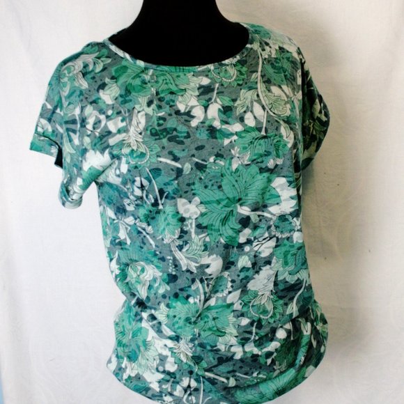Soyaconcept Teal & Green T-shirt - Picture 1 of 3